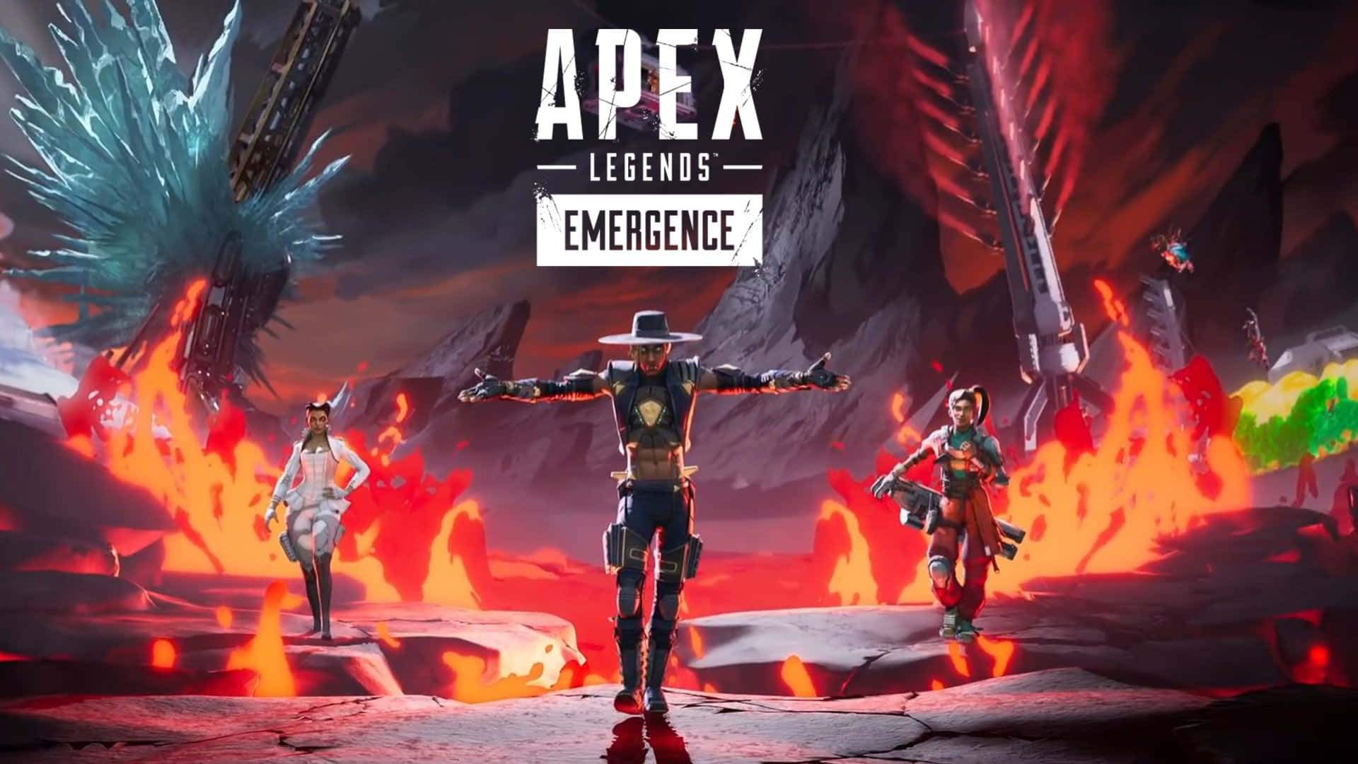 Apex Legends Season 11 Protagonists In Action Wallpaper
