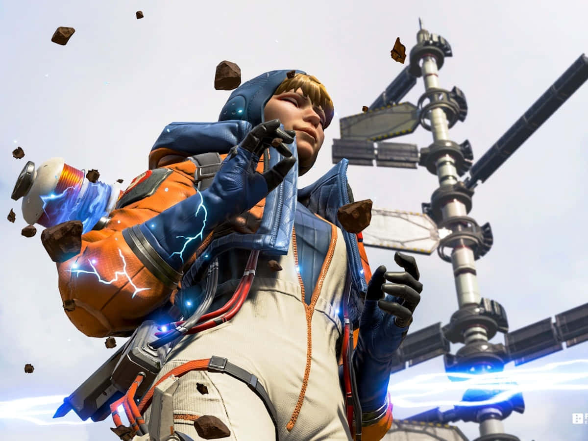 Apex Legends Seizoen 2 Wattson Power Up Achtergrond