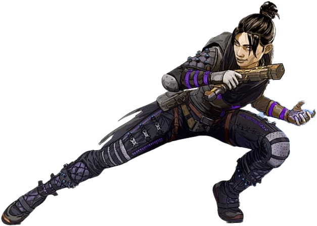 Apex Legends Wraith Action Pose PNG