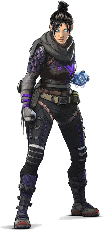 Apex Legends Wraith Character Art PNG