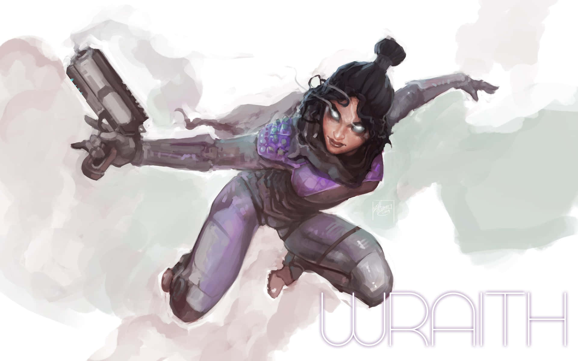 Apex Legends - Wraith In Action Wallpaper