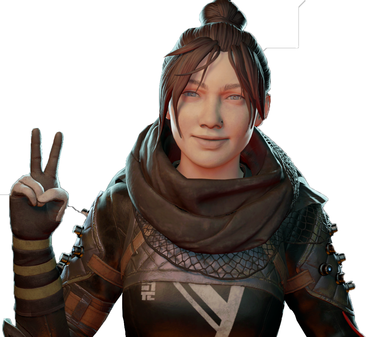 Apex Legends Wraith Victory Pose PNG