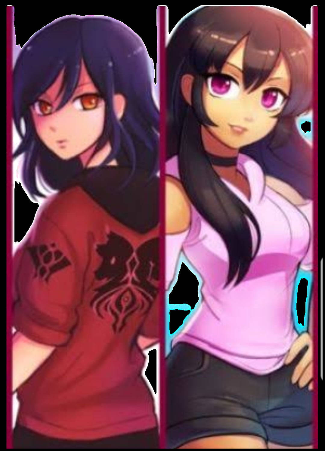 Aphmau Serious And Goofy Wallpaper