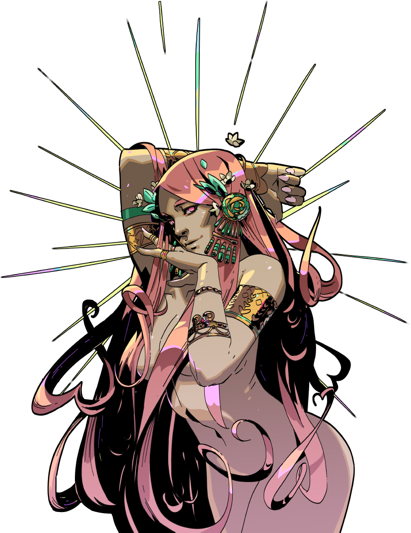 Aphrodite Hades Game Art PNG