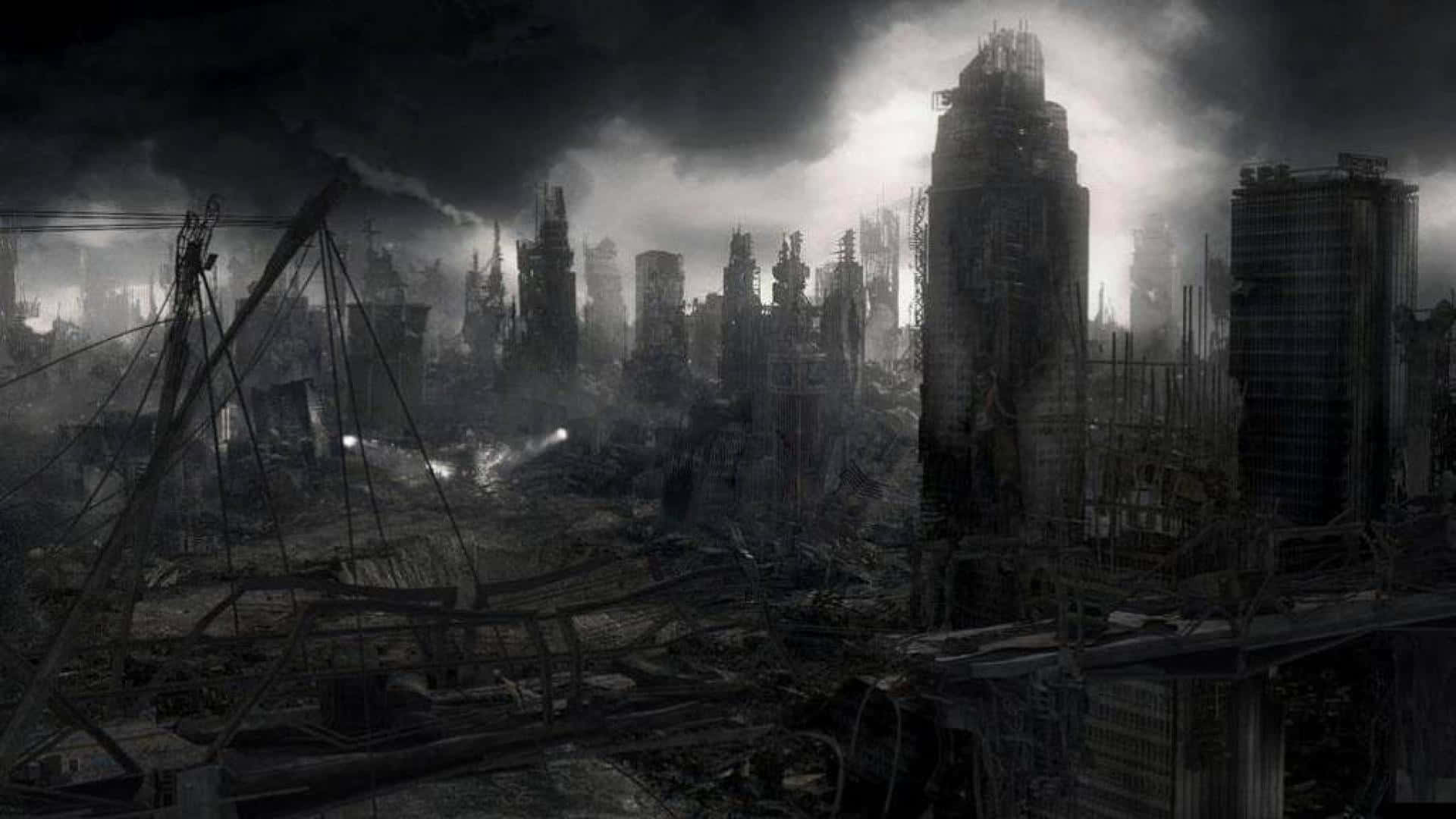 Life in a Post-Apocalyptic World Wallpaper