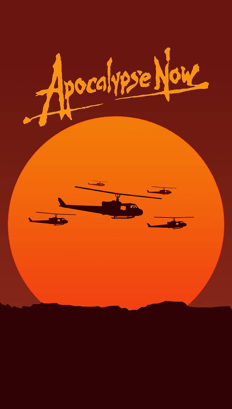 Apocalypse Now Helicopter Silhouette Wallpaper