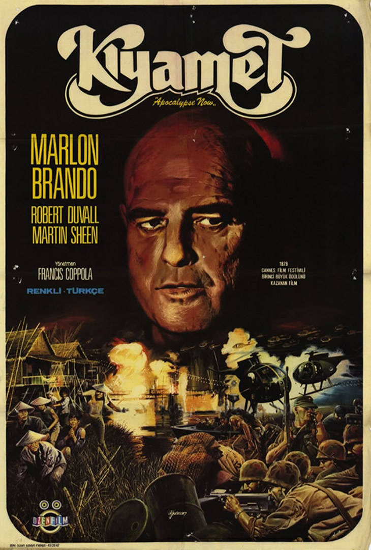 Apocalypse Now Kiyamet Marlon Brando Wallpaper