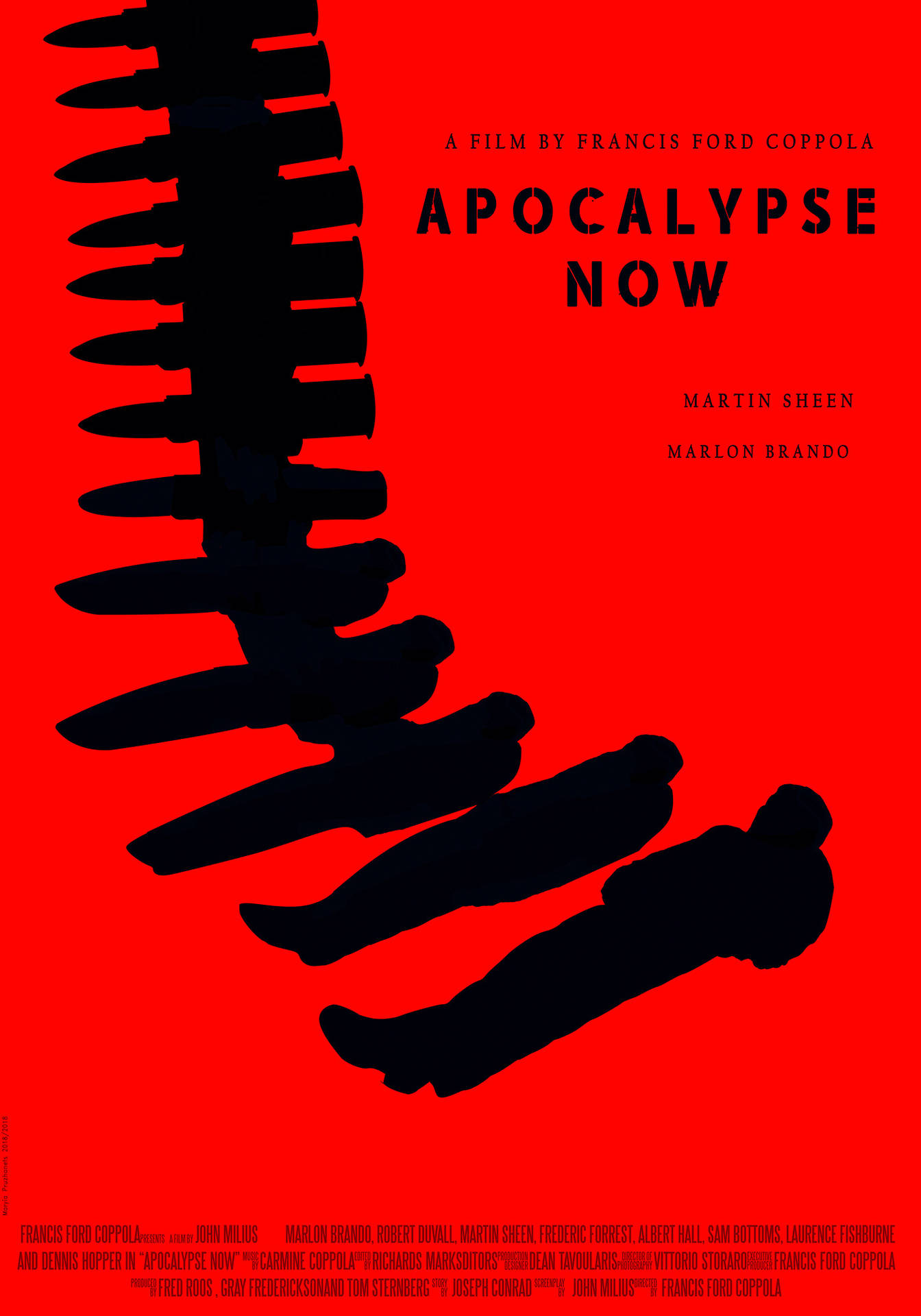 Apocalypse Now Laying Down Poster Wallpaper