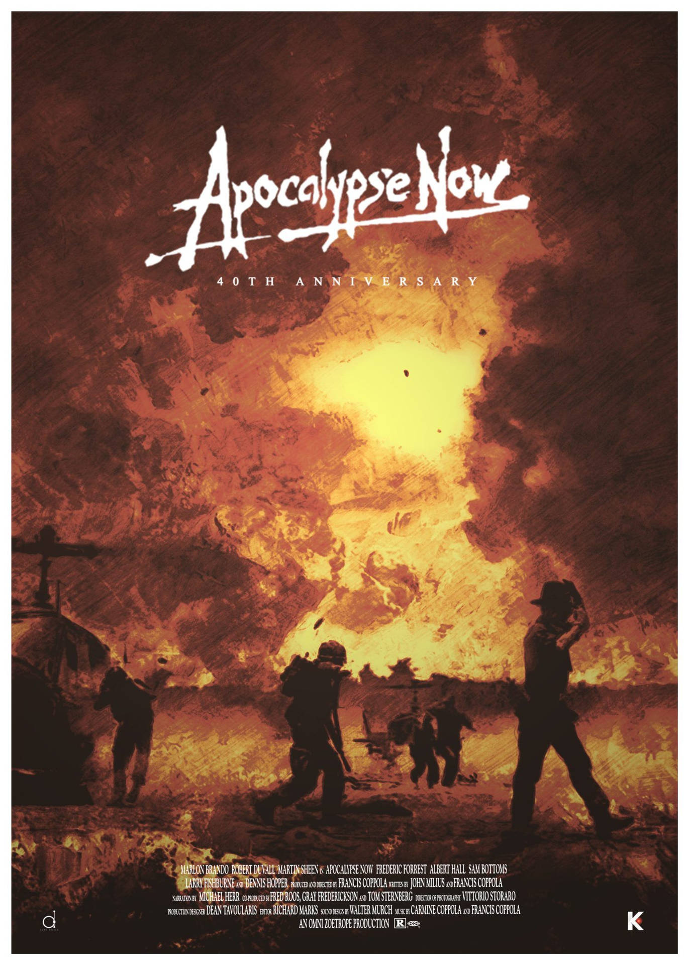 Apocalypse Now On Fire War Wallpaper