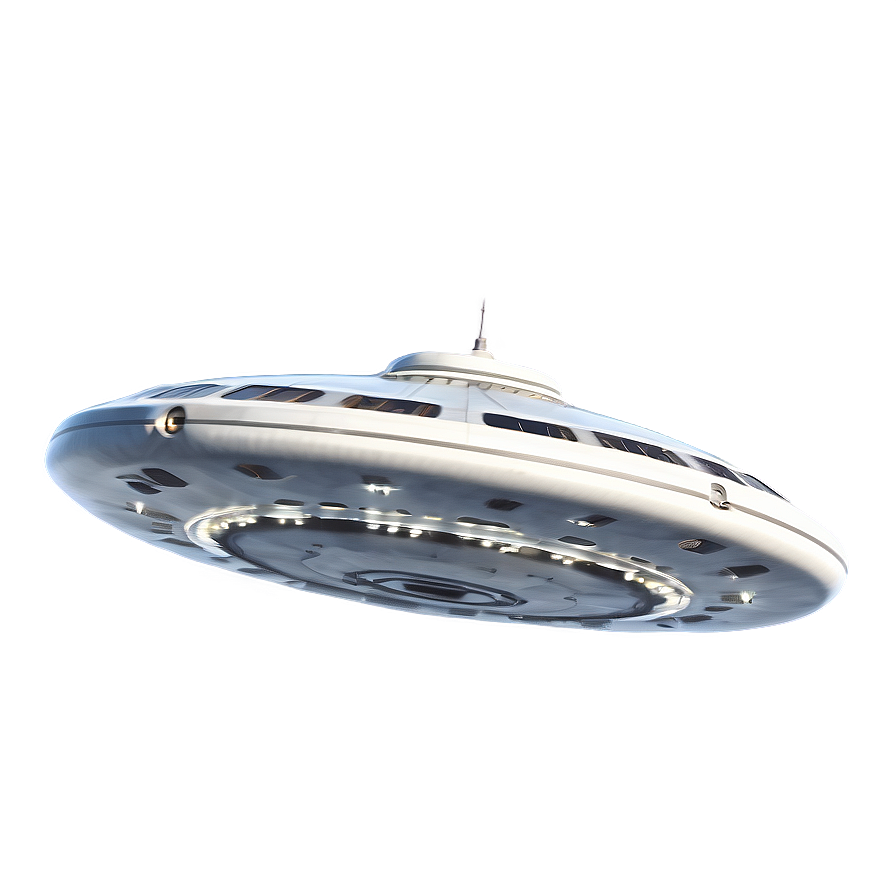 Apocalyptic Flying Saucer Arrival Png 06202024 PNG