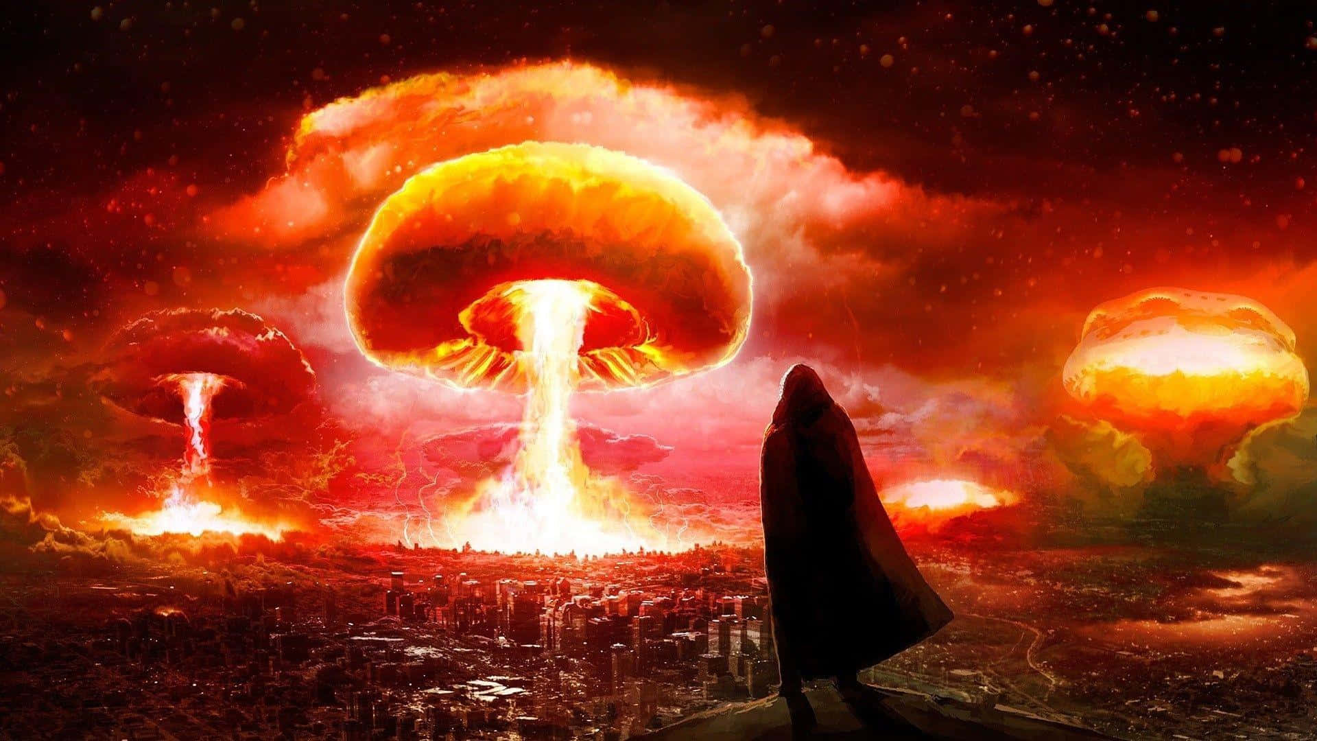 Apocalyptic_ Nuclear_ Explosions Wallpaper