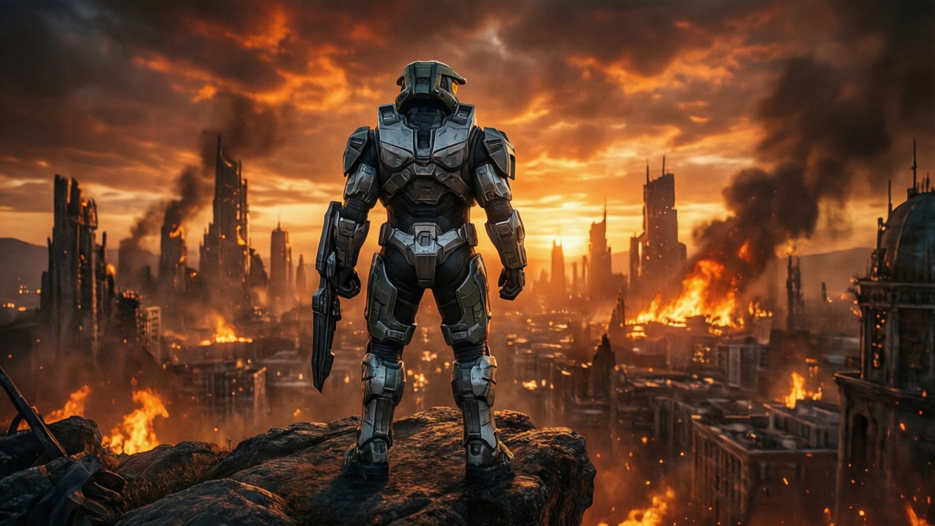 Apocalyptic Overlook Bakgrundsbilder