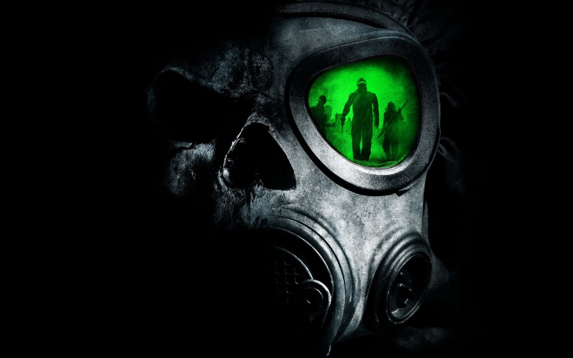 Apocalyptic_ Vision_ Gas_ Mask Wallpaper