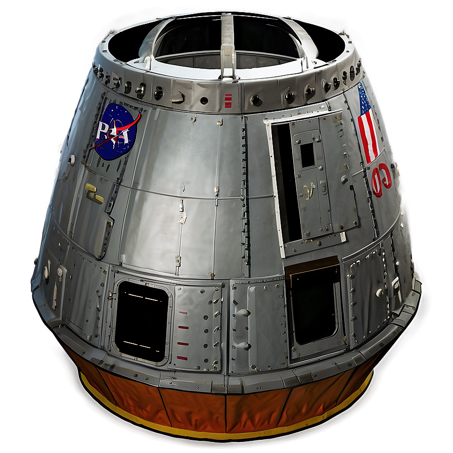 Apollo 11 Capsule Png 06242024 PNG