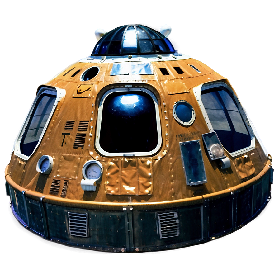 Apollo 11 Command Module Png 06242024 PNG