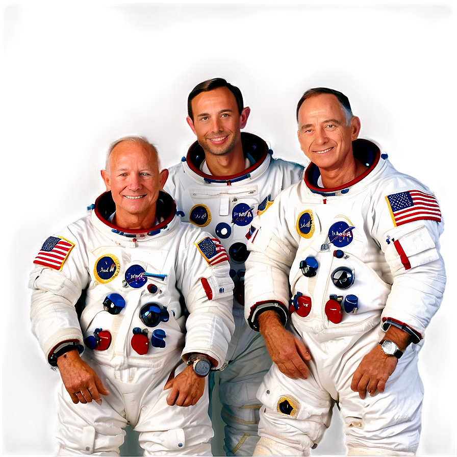 Apollo 11 Crew Png Elo89 PNG