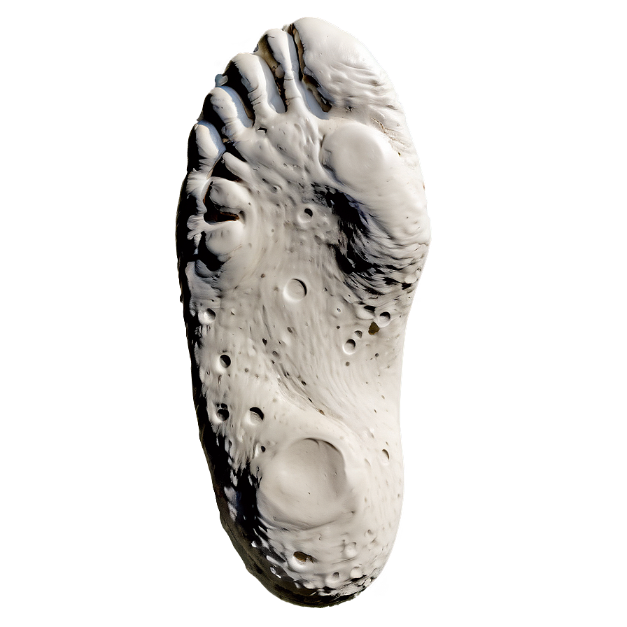 Apollo 11 Footprint Png 06242024 PNG