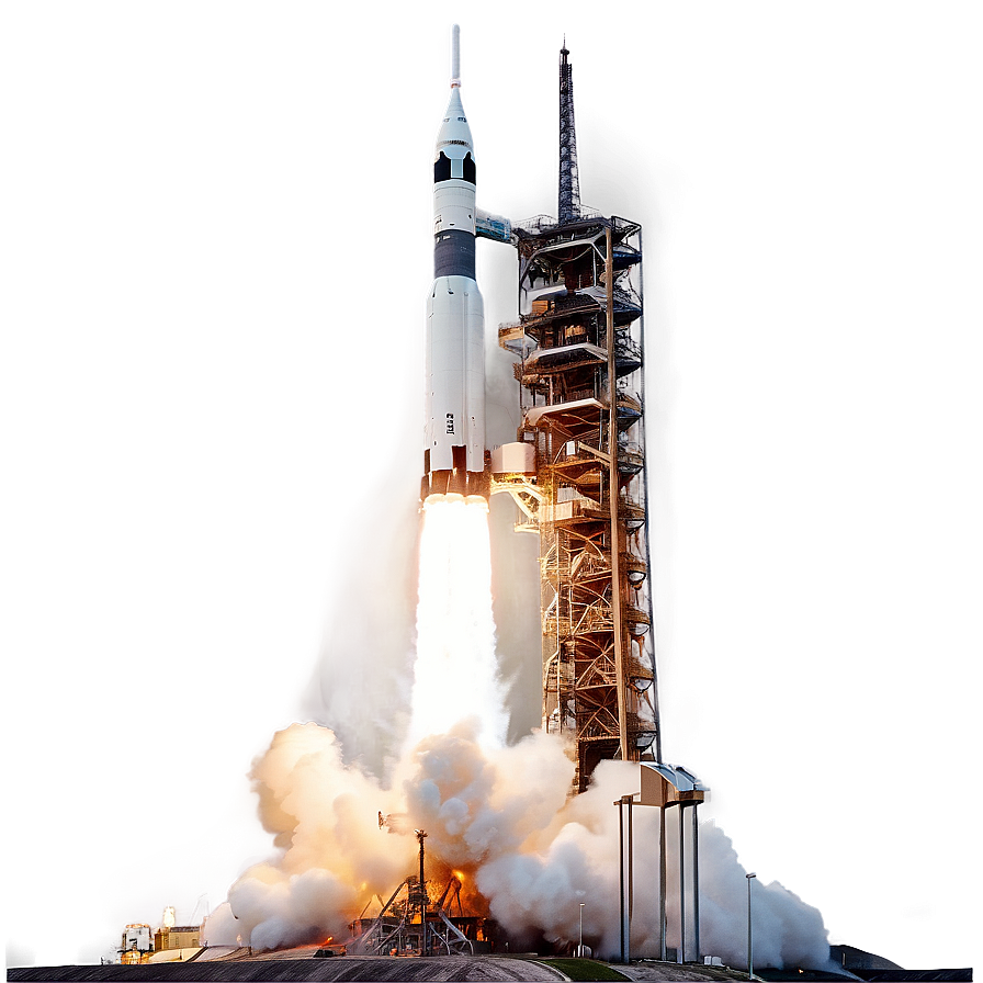 Apollo 11 Liftoff Png Sdc PNG