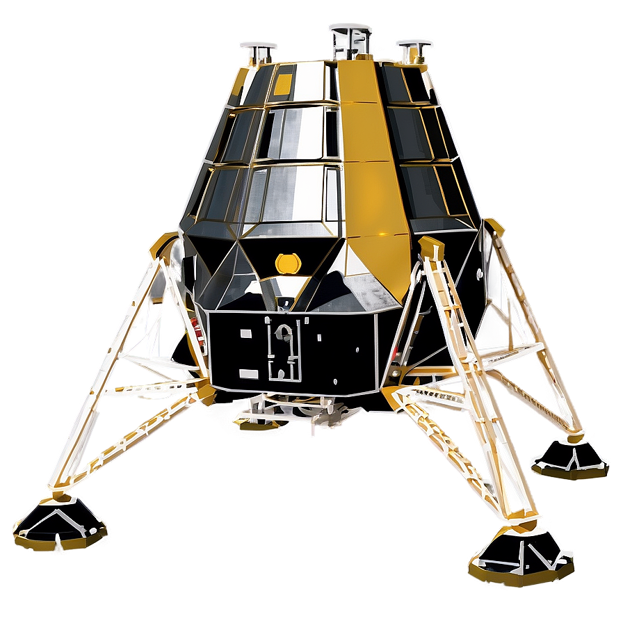 Apollo 11 Lunar Module Png 06242024 PNG