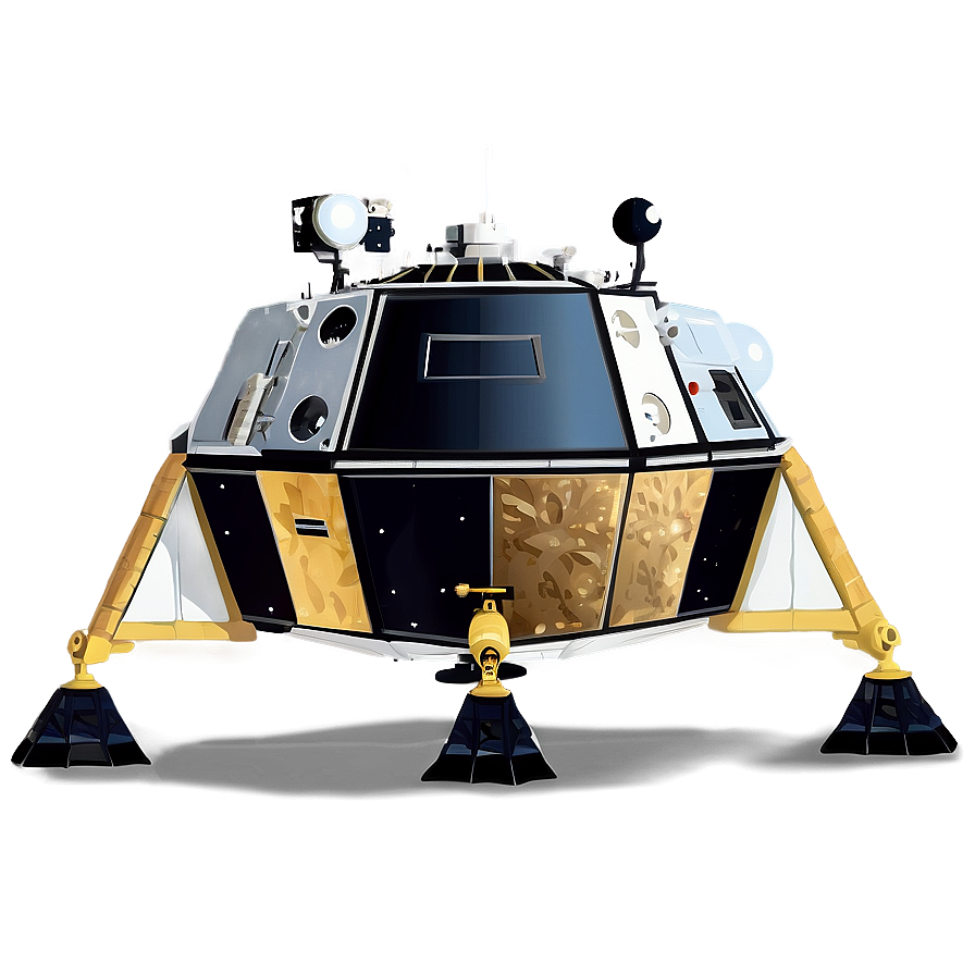 Apollo 11 Lunar Module Png Bey90 PNG