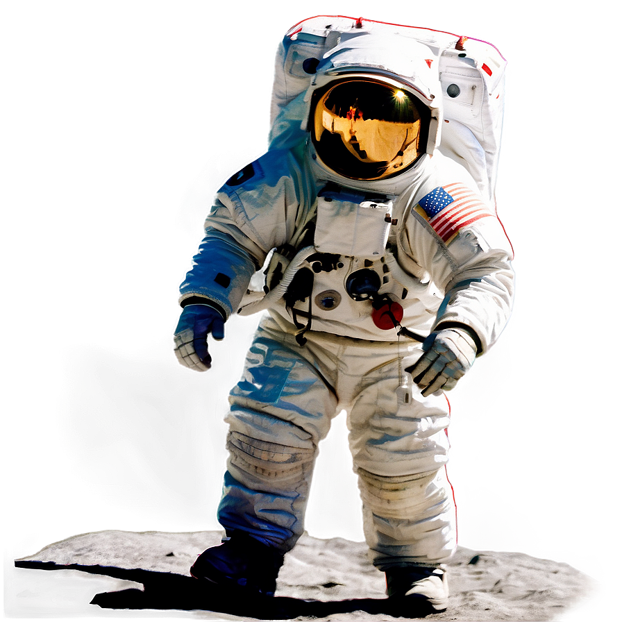 Download Apollo 11 Moonwalk Png Tup | Wallpapers.com