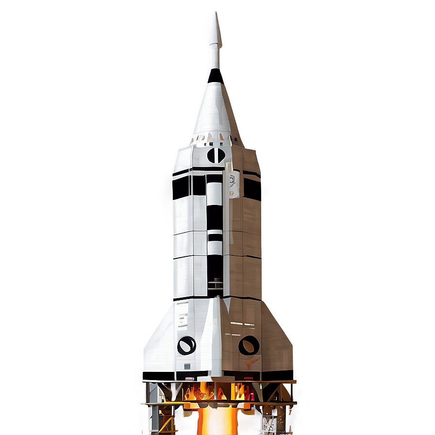 Apollo 11 Rocket Png 92 PNG