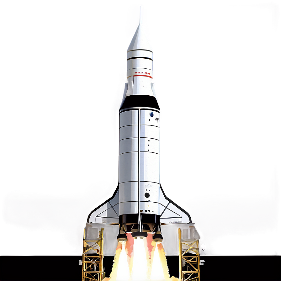 Apollo 11 Rocket Png Yhk PNG