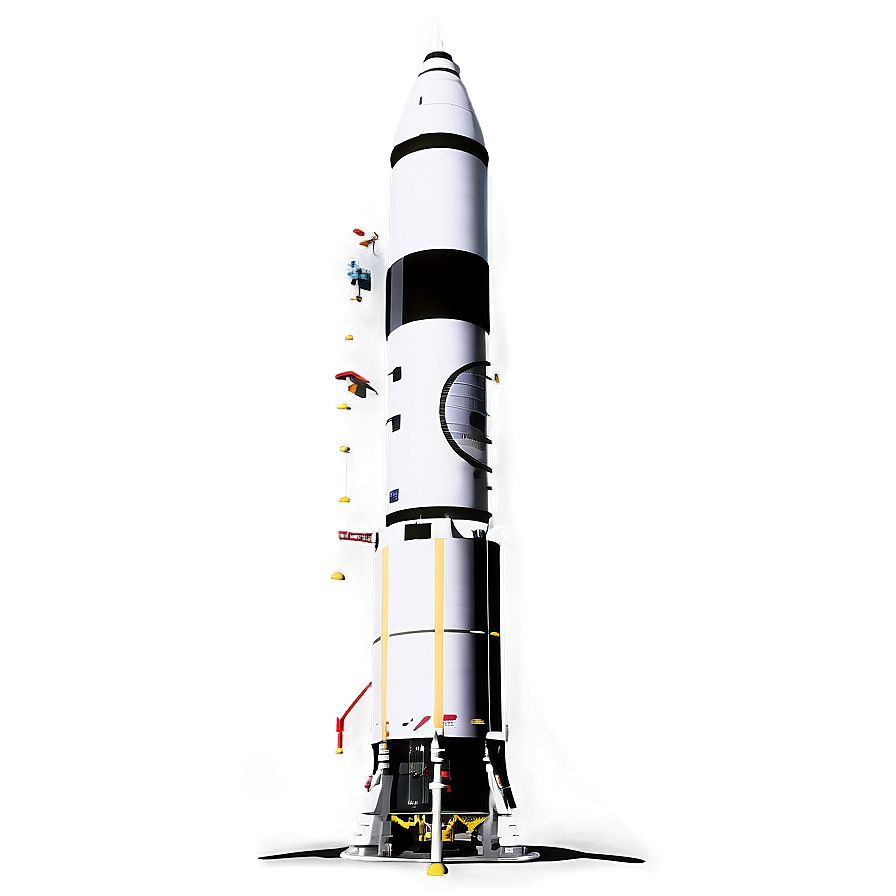 Apollo 11 Saturn V Png 06242024 PNG