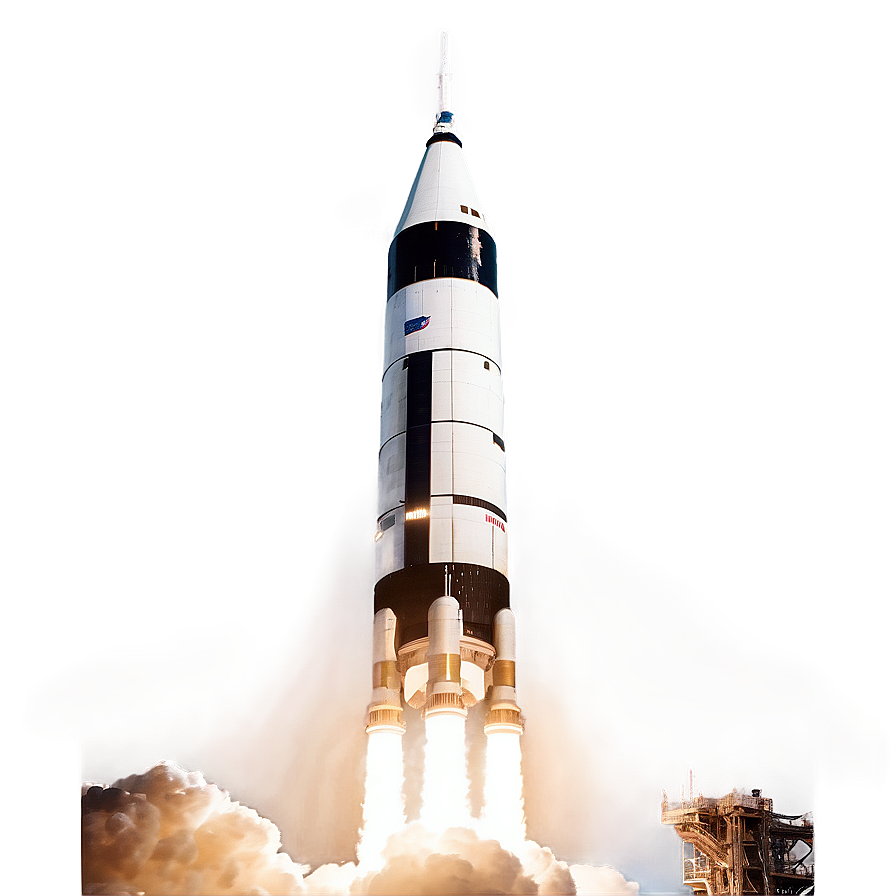 Apollo 11 Saturn V Png Fir PNG