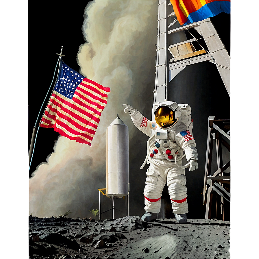 Apollo 11 Takeoff Png 06242024 PNG