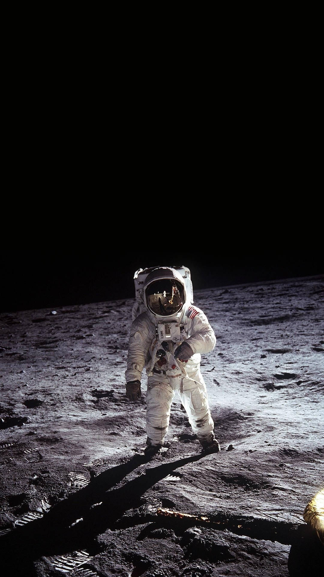 Apollo Astronaut Oled Iphone Wallpaper