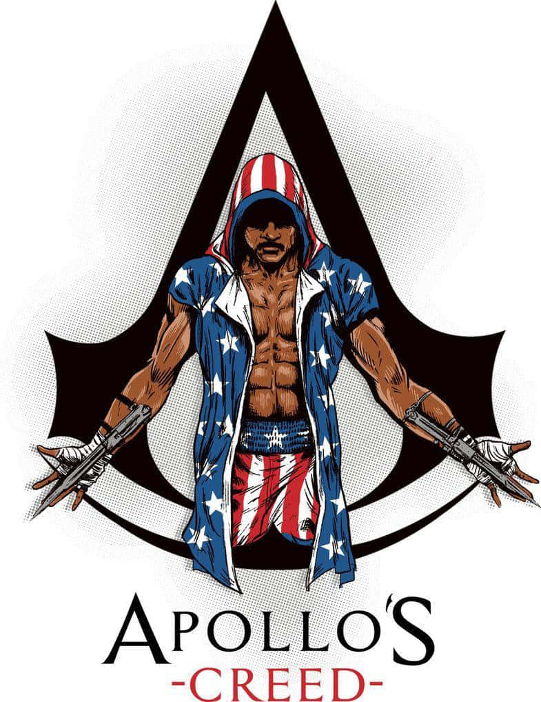 Apollo Creed Boxing Artwork Wallpaper