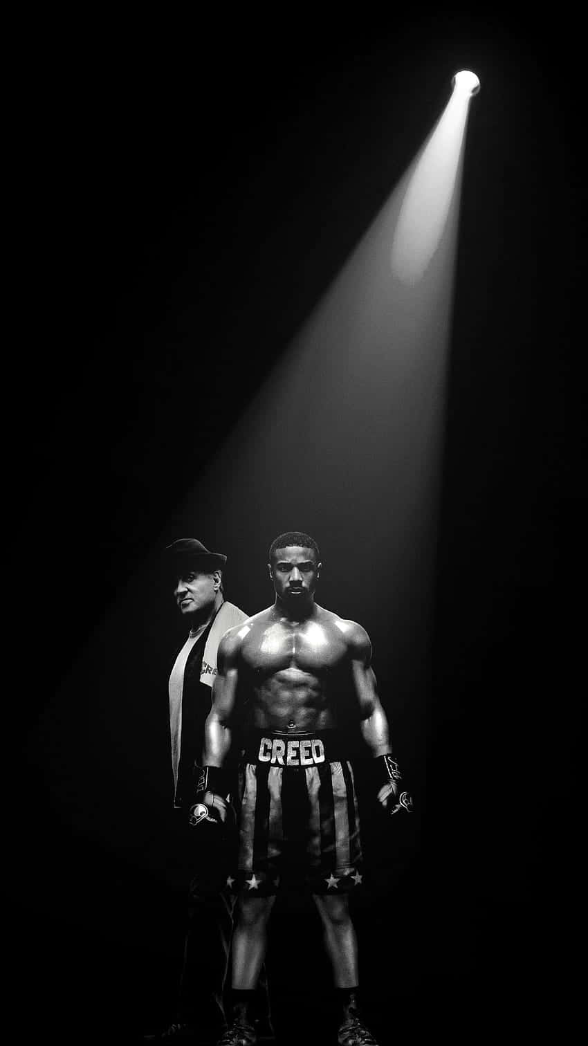 Apollo Creed Boxing Legend Spotlight Wallpaper