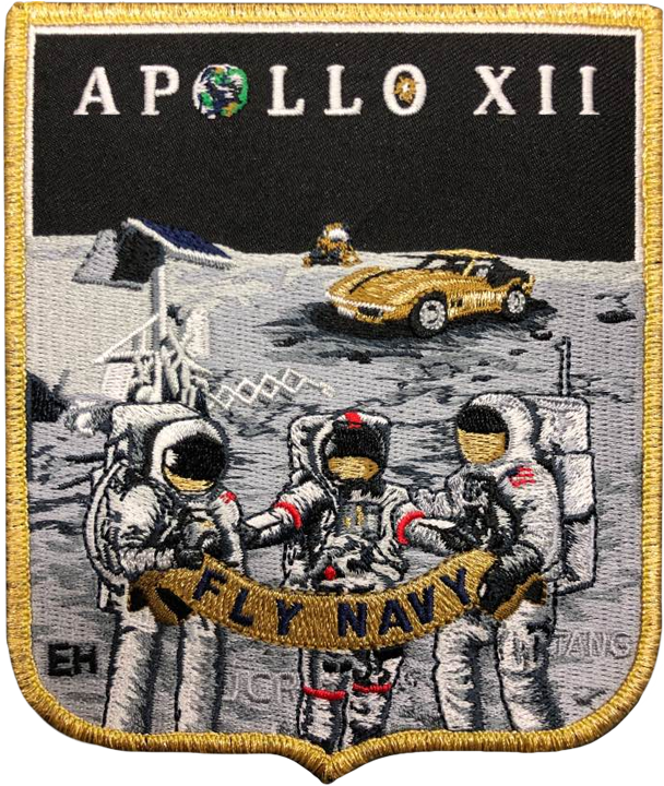 Apollo X I I Mission Patch PNG