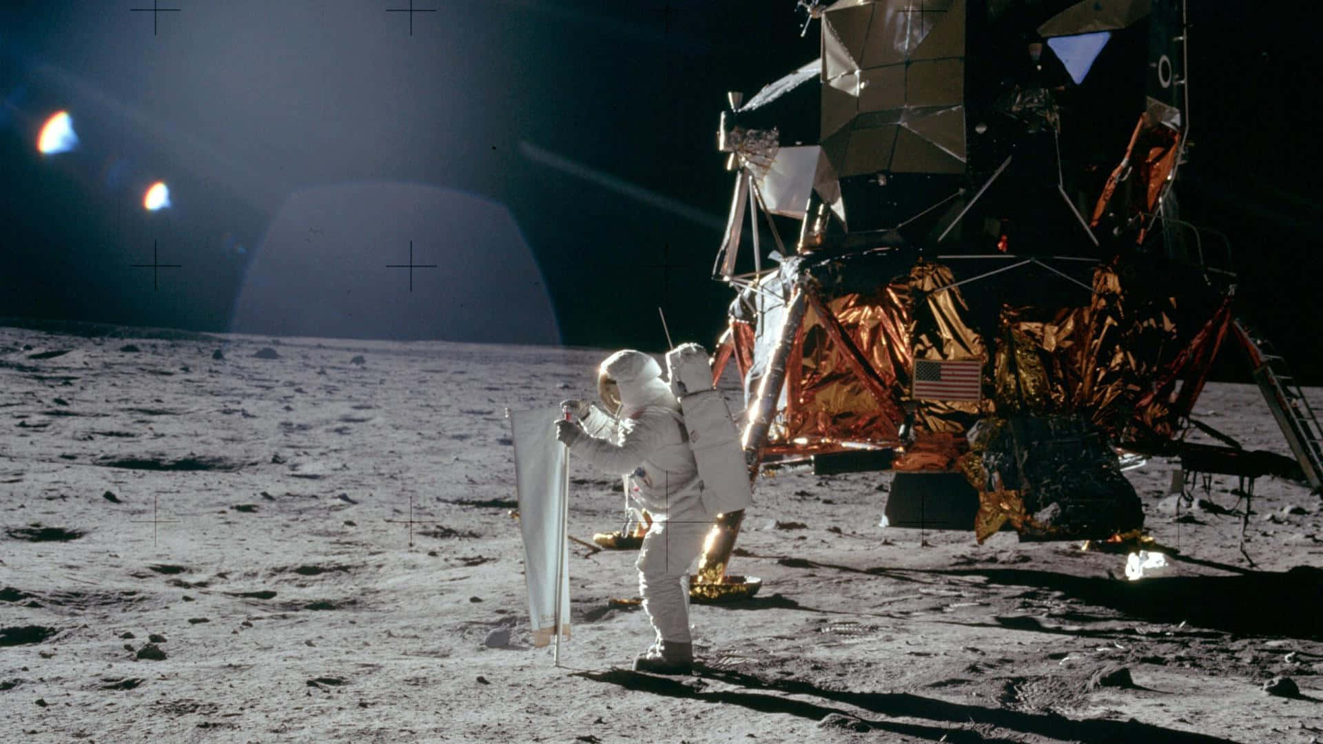Apollo11_ Moon_ Landing Wallpaper