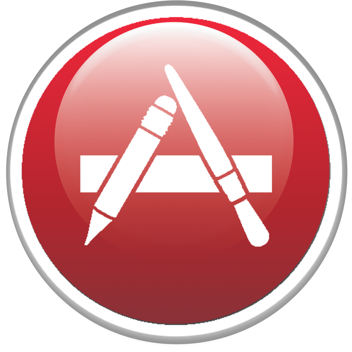 App Design Icon Red PNG