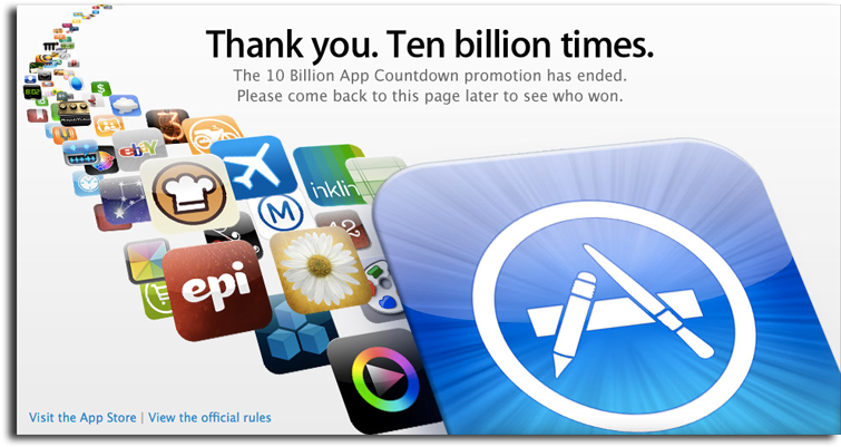App Store10 Billion Thank You PNG