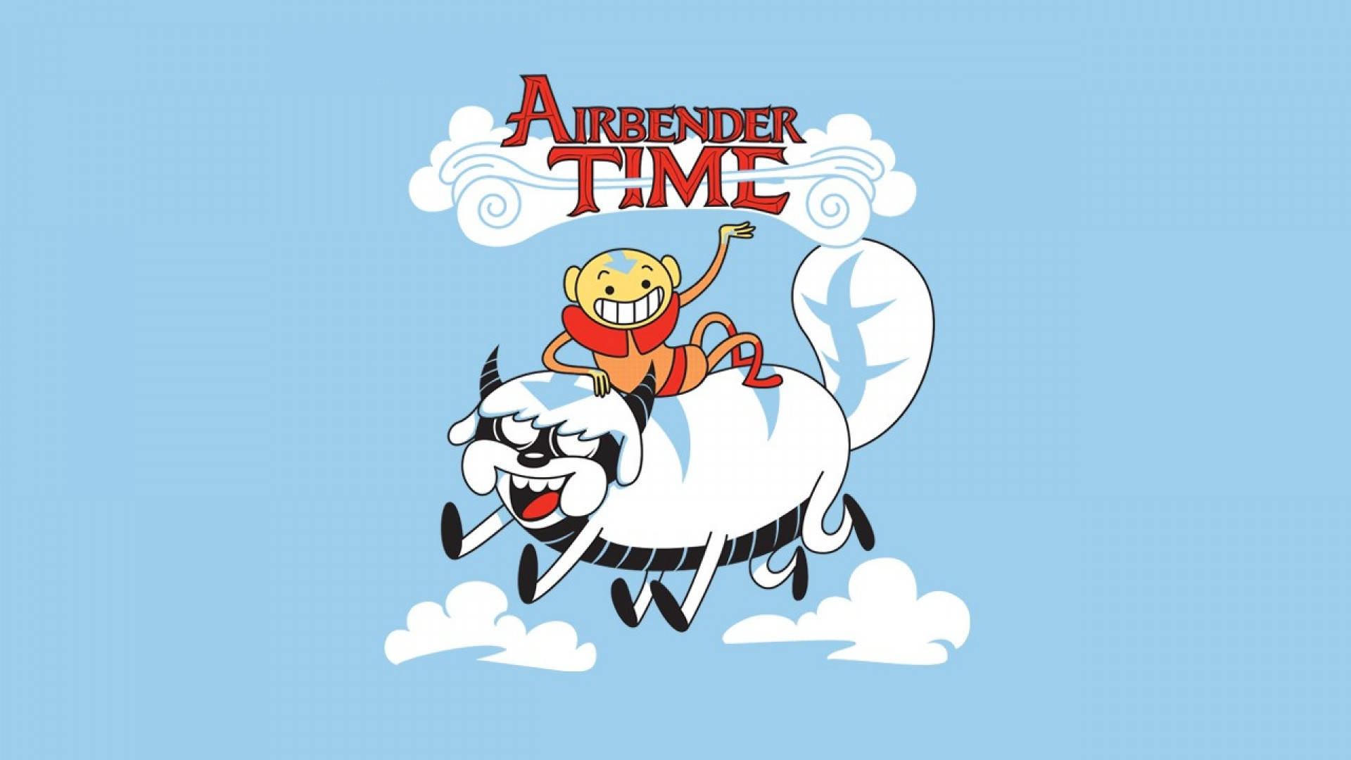 Appa And Aang Airbender Time