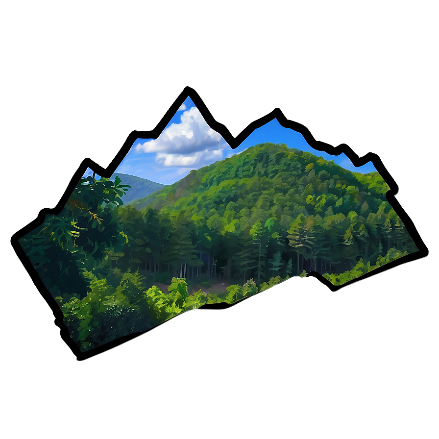 Appalachian Mountains West Virginia Png Mdu80 PNG