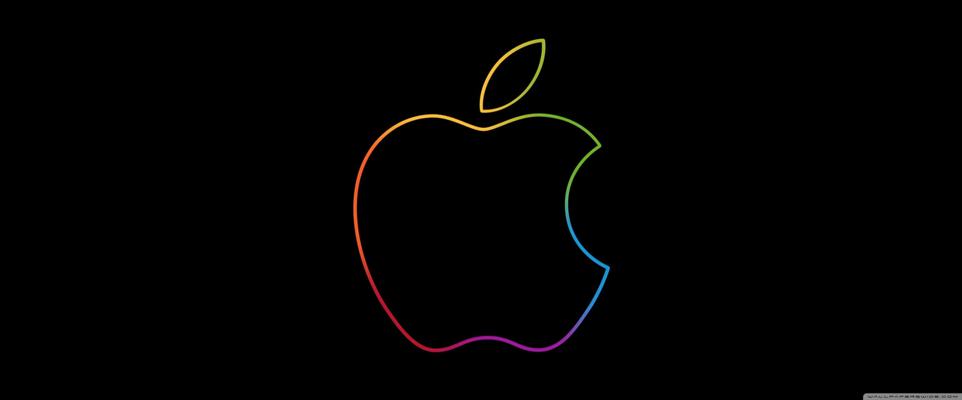 Apple in all its 3840x1600 glory Wallpaper