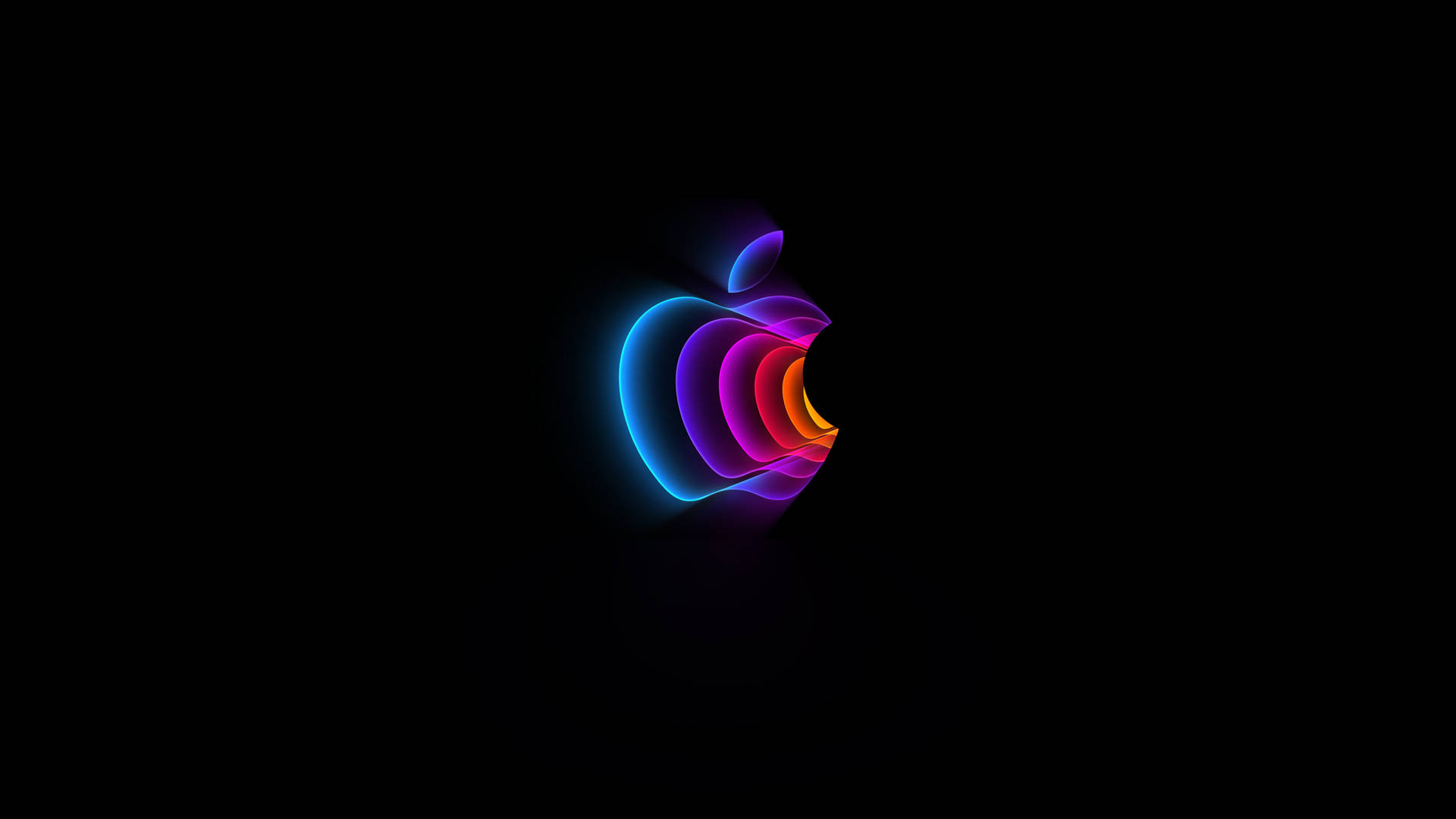 Apple 4k Ultra Hd Logo Illusion