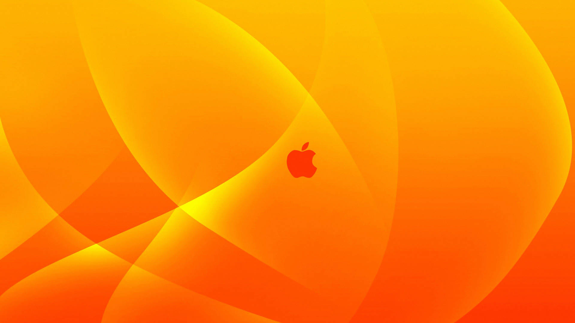 Apple 4k Ultra Hd Orange Abstract Wallpaper