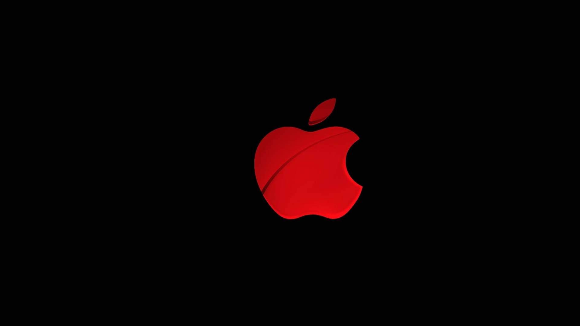 Apple 4k Ultra Hd Red Logo Wallpaper