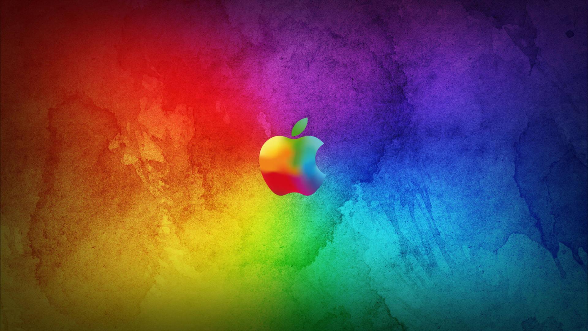 Apple 4k Ultra Hd Regnbågsgradient Wallpaper