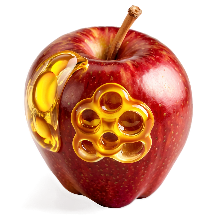 Apple And Honey Png 06132024 PNG