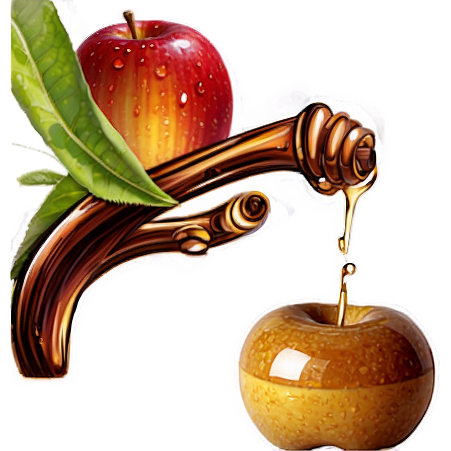 Apple And Honey Png 72 PNG