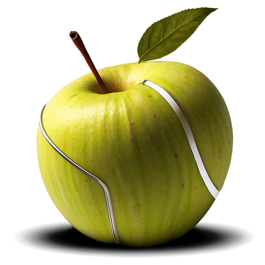 Apple And Pencil Png 06132024 PNG