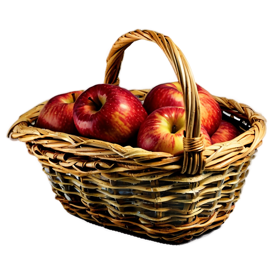 Apple Basket Png Gdb PNG