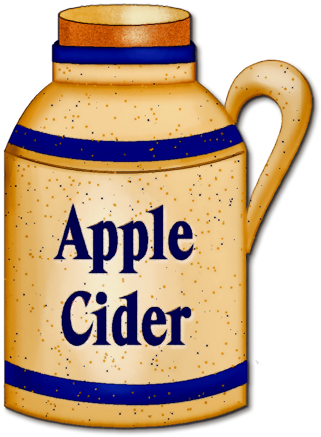 Download Apple Cider Jug Illustration | Wallpapers.com