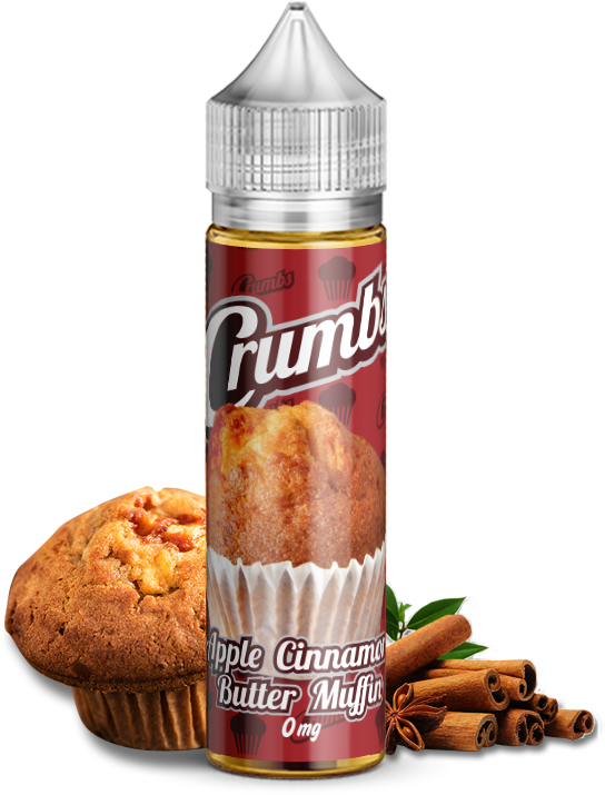 Apple Cinnamon Butter Muffin Eliquid PNG